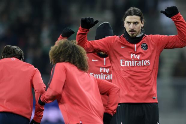 A principal esperança ofensiva do PSG é o polêmico sueco Ibrahimovic