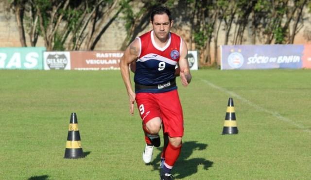 Chicão, mesmo sem estar 100% fisicamente, deverá estrear pelo Bahia no primeiro jogo da equipe no estadual