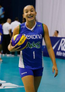 Gabi foi o grande destaque do Rexona-Ades