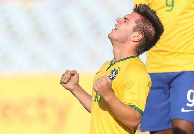 Meio-campista Nathan projeta dificuldades contra Colômbia, mas quer encerrar Sul-Americano com vitória
