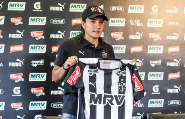Apresentado nesta sexta-feira, o armador colombiano Cárdenas chegou ao Galo querendo conquistar títulos