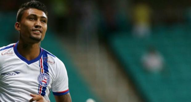 Kieza foi autor de um dos gols do Bahia na partida