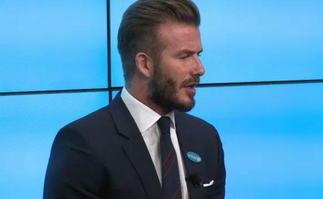 Beckham lançou um fundo de ajuda a crianças necessitadas e prometeu melhorar a vida de milhões delas