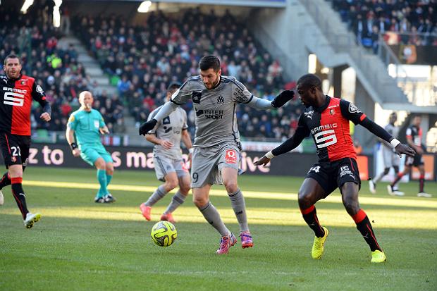 O Olympique empatou com o Rennes por 1 a 1 na última rodada do Francês