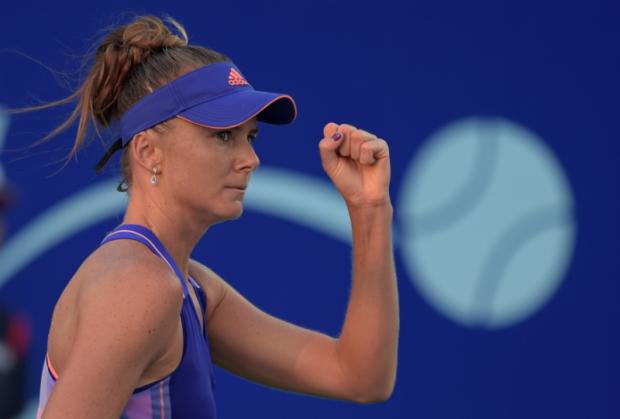 Daniela Hantuchova não se classificava à final de um torneio desde o WTA de Birmingham