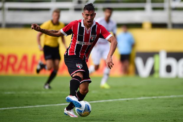 Centurión fez sua estreia pelo Tricolor na partida em Bragança Paulista e se destacou
