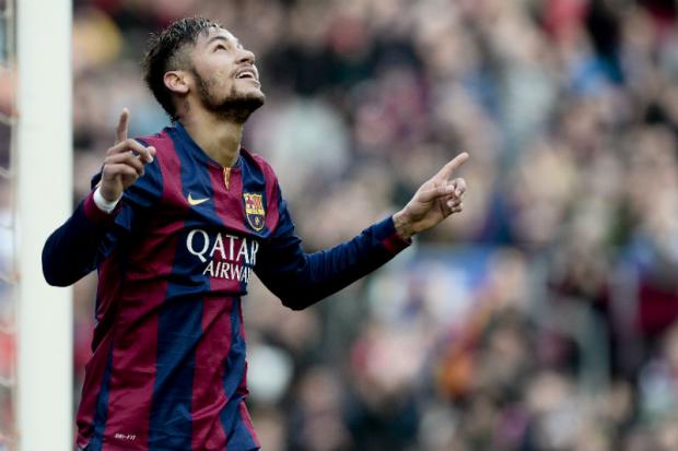 Neymar marcou um gol e fez boas jogadas, mas foi substituído (Foto: Josep Lago)