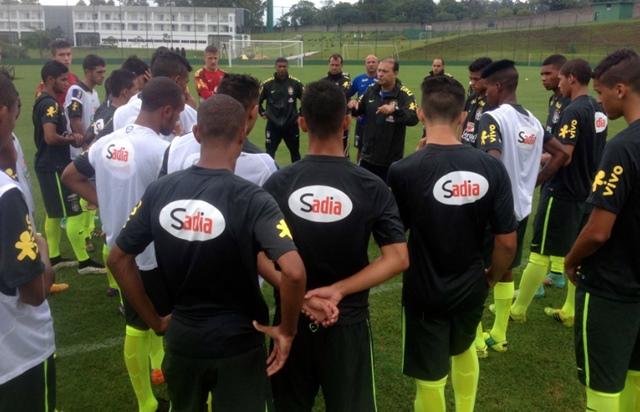 Equipe comandada pelo técnico Caio Zanardi acumula duas goleadas na preparação em Itu (Foto: CBF)