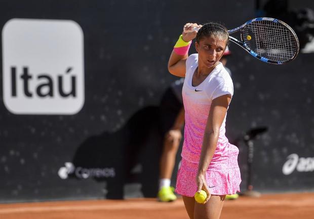 A tenista italiana Sara Errani não conquistava um título desde 2013 e quebrou o jejum no Rio de Janeiro
