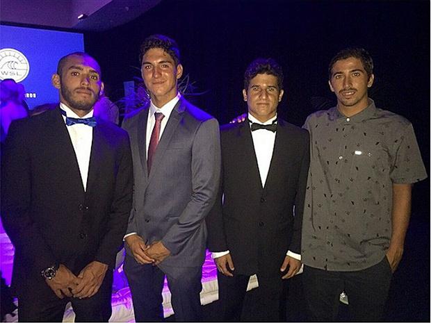 Jadson André, Gabriel Medina, Ítalo Ferreira e Miguel Pupo já estão em Gold Coast