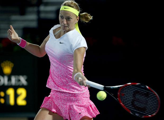 Número 4 do mundo, Kvitova busca, em Doha, o 16º título da carreira (Foto: Karim Sahib