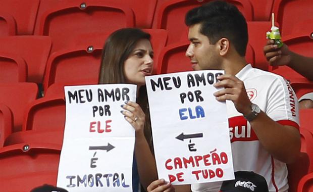 Setor da torcida mista não teve problemas registrados, mas membros de organizadas geraram confusão antes do clássico
