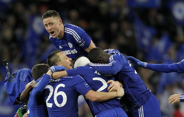 O Chelsea venceu o Tottenham por 2 a 0 e conquistou a Copa da Liga Inglesa no último domingo (Foto: Ian Kington)