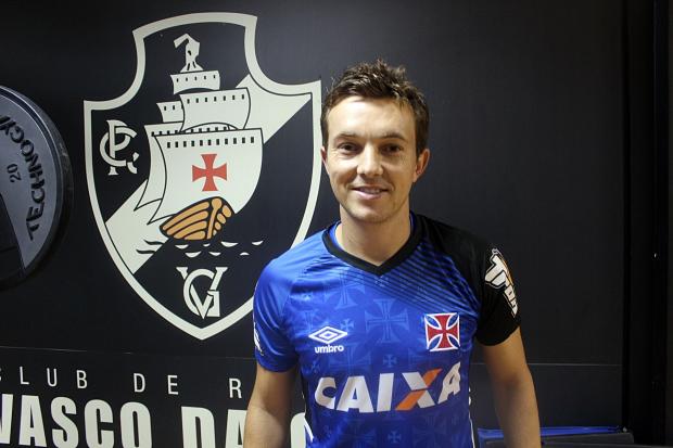 Dagoberto foi emprestado pelo Cruzeiro para defender o Vasco até dezembro (Foto: Matheus Alves)
