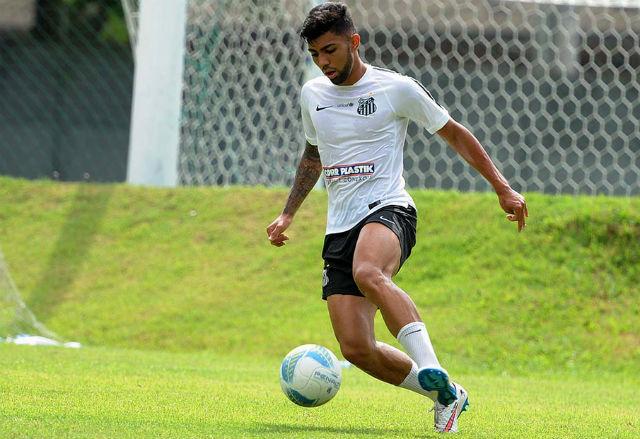 Artilheiro do Peixe em 2014, Gabriel deve ficar com vaga de Robinho diante do Botafogo-SP