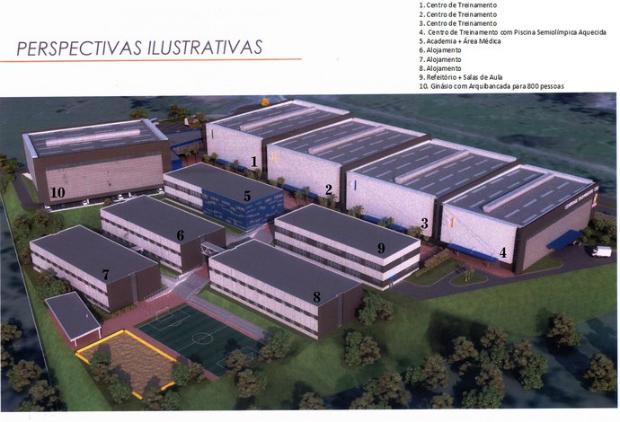 O terreno do CT localizado em Pindamonhangaba terá 30 mil metros quadrados
