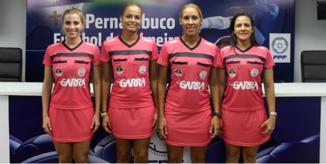 Náutico x Central será o terceiro jogo do quarteto feminino no Campeonato Pernambucano (Foto: FPF-PE)