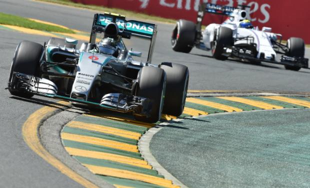 Nico Rosberg andou na frente no primeiro treino livre para o GP da Austrália