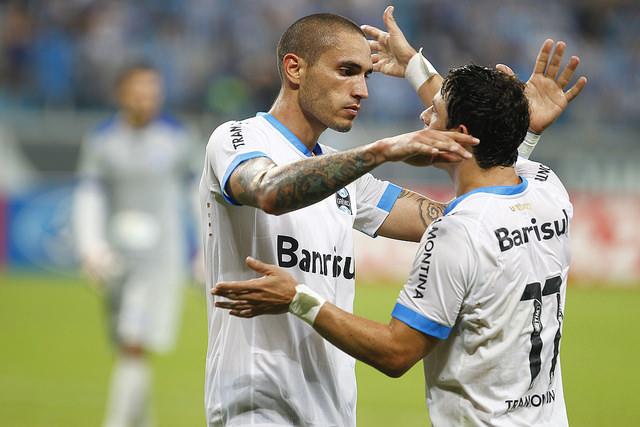 Braian Rodríguez agradeceu a Giuliano, que lhe deixou com o gol vazio à frente neste sábado