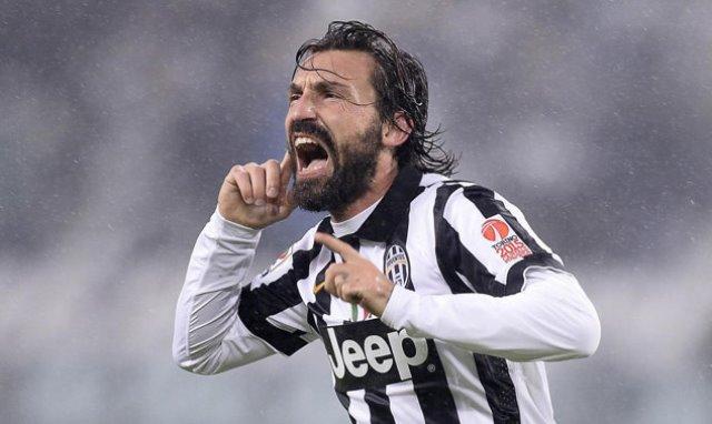 Com uma contusão na coxa, Pirlo não irá participar da partida entre Juventus e Borussia Dortmund pela Liga dos Campeões