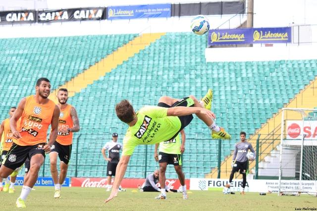 Figueirense fez o último treino antes da viagem a Manaus, onde estreará na Copa do Brasil diante do Princesa do Solimões