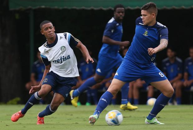 Marcando (Cesar Greco/Ag Palmeiras)