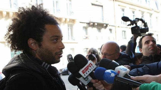 À exemplo de outros atletas que jogaram no fim de semana, Marcelo teve a segunda para descansar em Paris