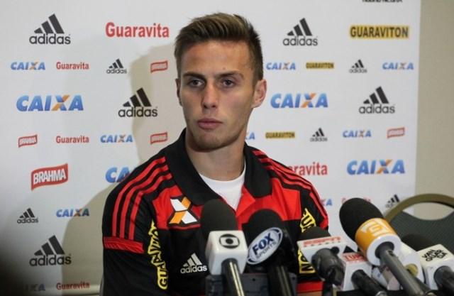 Bressan fez questão de destacar satisfação com escolha em defender as cores do Flamengo depois de deixar o Grêmio (Foto: Gilvan de Souza)