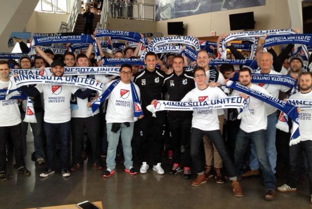 Escolha da MLS foi recebida com festa em Minnesota, que agora tem seu time na elite dos EUA