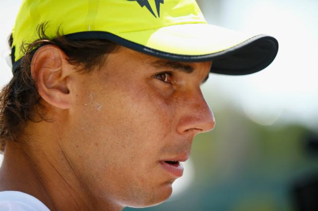 O espanhol Rafael Nadal fará sua estreia no Masters 1000 de Miami contra o seu compatriota Nicolás Almagro (Foto:AL BELLO)