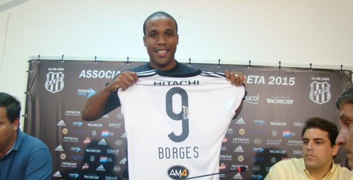 Borges vai vestir a camisa 9 da Ponte Preta