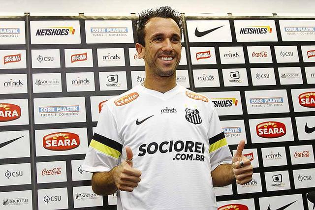 Apresentado em julho de 2013 no Santos, Thiago Ribeiro pode ir parar no Atlético-MG