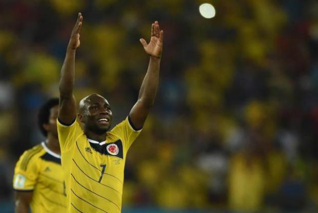 Lateral titular da seleção colombiana, Armero disputou Copa do Mundo em solo brasileiro no último ano (Foto: Eitan Abramovich)