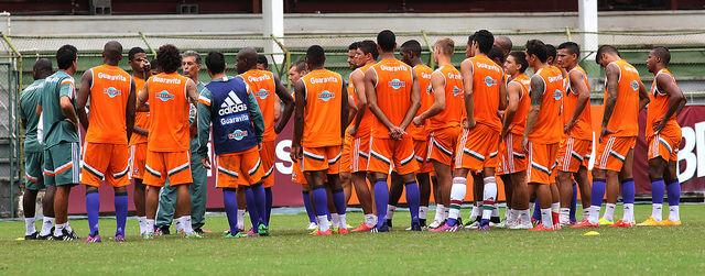 Elenco do Fluminense começou a quarta-feira com trabalhos físicos e terá outro treino à tarde