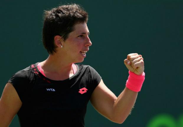 Carla Suarez Navarro é terceira espanhola a alcançar o top 10 do ranking mundial. Foto: Clive Brunskill