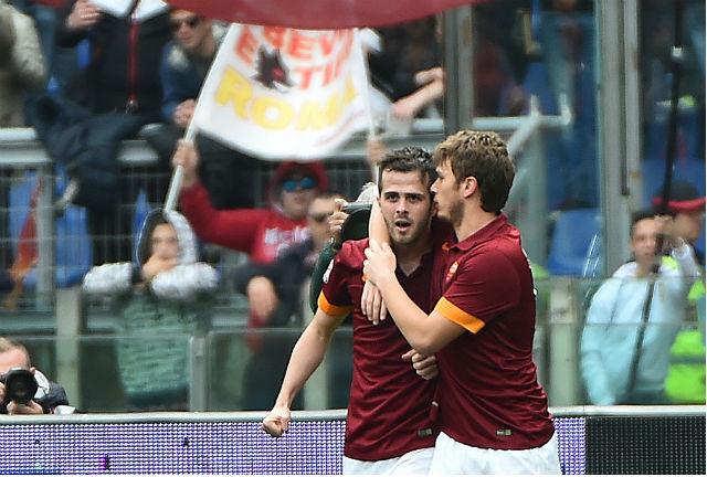 Vitória manteve a equipe giallorossa na segunda posição (Foto: Gabriel Bouys)