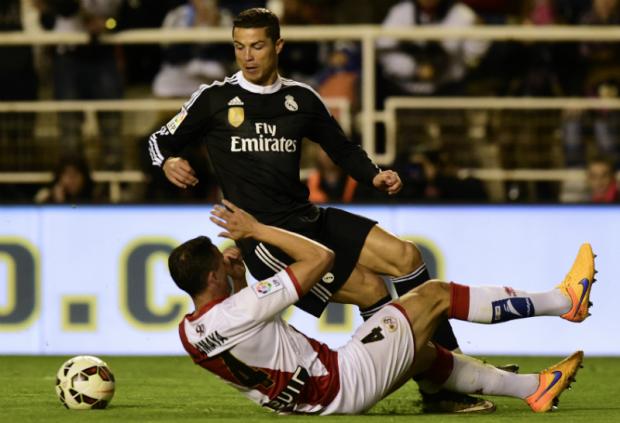 Advertido por suposta simulação contra o Rayo Vallecano, Cristiano tem pena cancelada (Foto: Javier Soriano)