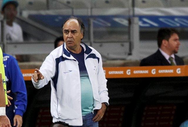 Marcelo Oliveira não permitiu a entrada da imprensa antes do jogo decisivo contra o Galo (Foto: Washington Alves/Light Press)