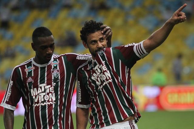 Após de marcar o gol de número 300 na carreira, Fred voltou às redes para ampliar a vantagem do Fluminense