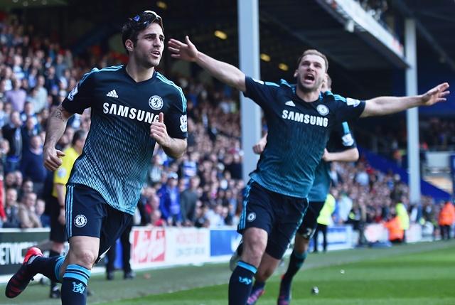 Fágregas marcou no fim do jogo e deu a vitória ao Chelsea contra o o Queens Park Rangers