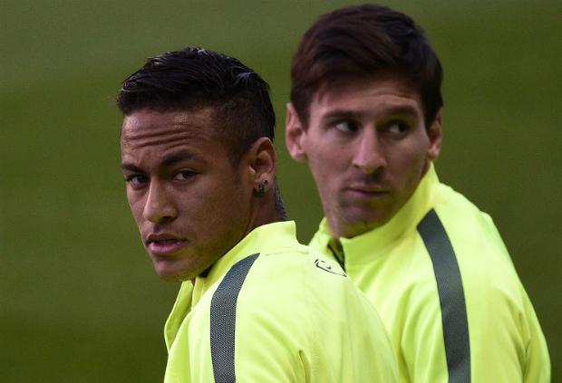 Com Neymar e Messi, Barcelona concentra todas as forças para partida contra PSG(Foto: FRANCK FIFE / AFP)