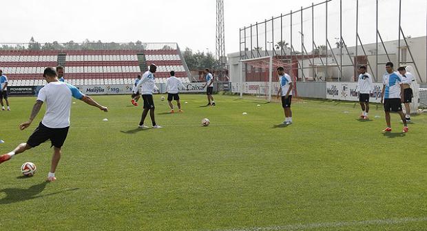 Sevilla treinou avaliando a força física como principal característica do Zenit