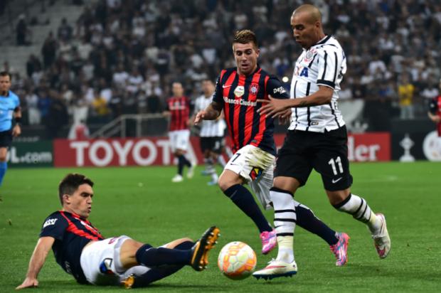 Na última rodada, San Lorenzo segurou empate com Corinthians para permanecer vivo no 'grupo da morte' (Foto: Nelson Almeida)