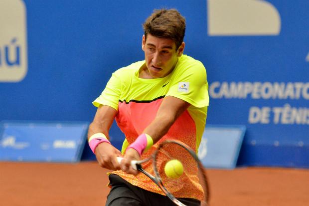 Orlandinho Luz estreou no Challenger de Santos com uma vitória sobre o argentino Guido Andrezzo (Foto:João Pires/Fotojump)