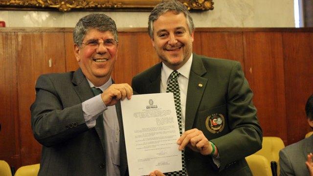 A Câmara Municipal de São Paulo aprovou a mudança de nome do trecho da Rua Turiassu para Palestra Itália