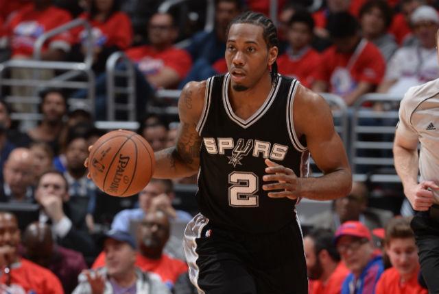 Camisa 2 dos Spurs totalizou 333 pontos na votação (Foto: Andrew D. Bernstein)