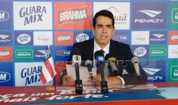 Marcelo Sant'ana, presidente do Bahia, acredita que a equipe será capaz de virar o jogo na próxima semana