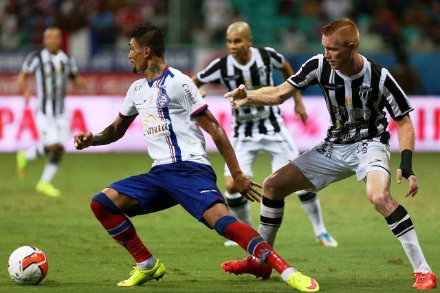 Ceará venceu o Bahia por 1 a 0 e está próximo do título da Copa do Nordeste