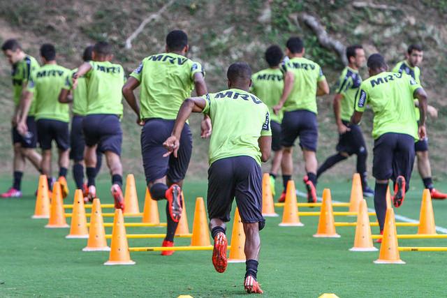 Voltando suas atenções para a final do Campeonato Mineiro, o elenco Galo treinou nesta quinta-feira