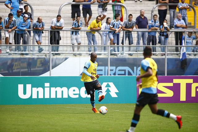 A torcida pôde acompanhar os minutos finais do último treino antes do clássico